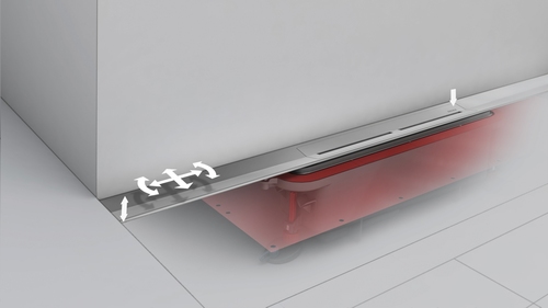 Nowoczesna strefa prysznicowa. Instrukcja montażu profilu liniowego z możliwością przycięcia